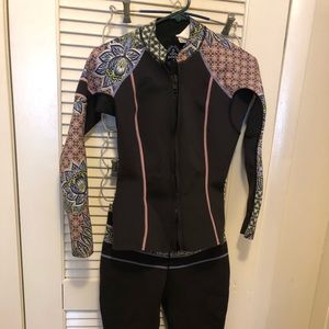 Prana Swim Tight and Jacket.  (Wet Suit)